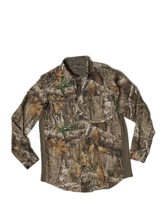 Magellan Outdoors Other - Magellan Hunt Gear Shirt Mens Small Realtree Camo Long Sleeve Polyester Vented